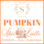 Pumpkin Spice Latte Luxury Candle